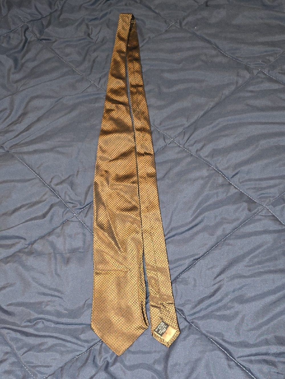 Armani Collezioni Bronze Shimmer Silk Tie